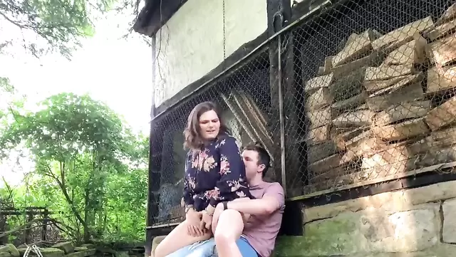 Fucking a fat neighbor in the village